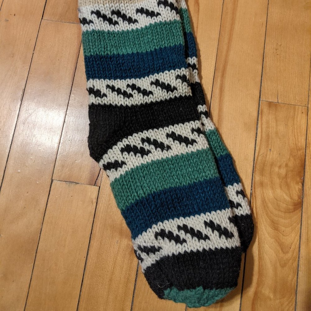 Fleece Lined Wool Socks NWOT